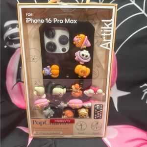 Artikl Halloween iPhone 16 Pro Max Case with charms